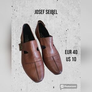JOSEF SEIBEL genuine Leather Loafer size 10👠